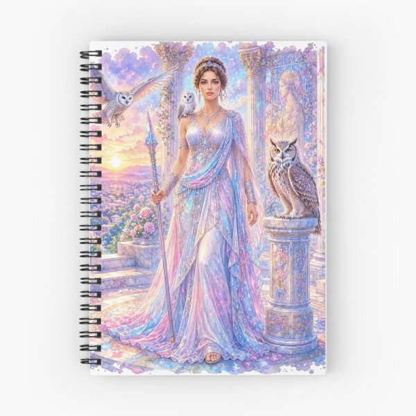 Item preview, Athena, Goddess of Wisdom and Owls designed and sold by EdicrisR.