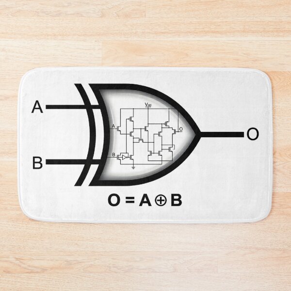 Item preview, CMOS XOR Logic Gate - Black designed and sold by Jagaroth.