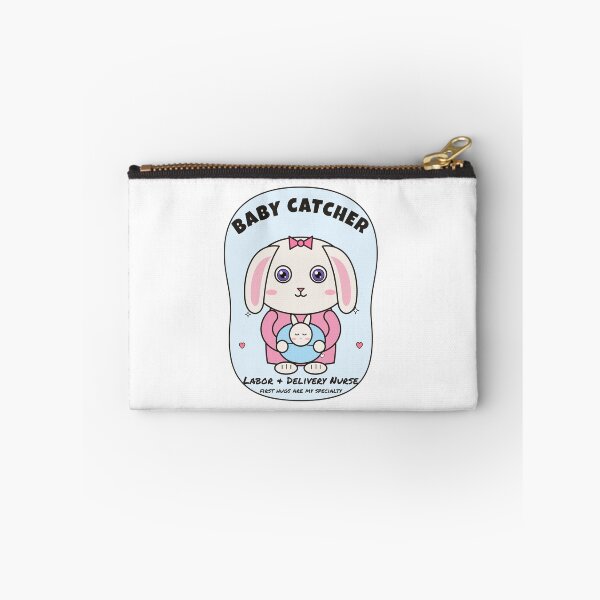 Item preview, Baby Catcher – Cute Bunny Labor and Delivery Nurse designed and sold by atedesigns.