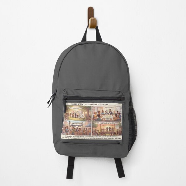 Item preview, Communities flourish through free assembly and association designed and sold by Mianku | Für das Leben.