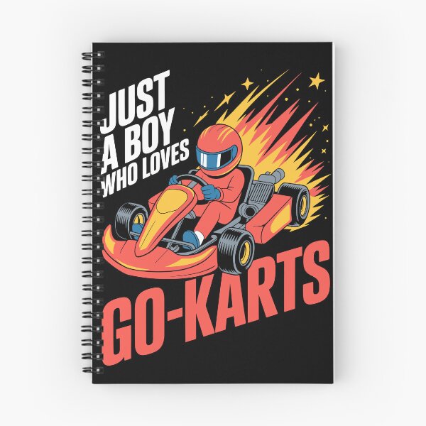 Item preview, Just A Boy Who Loves Go-Karts designed and sold by jkrphoto.