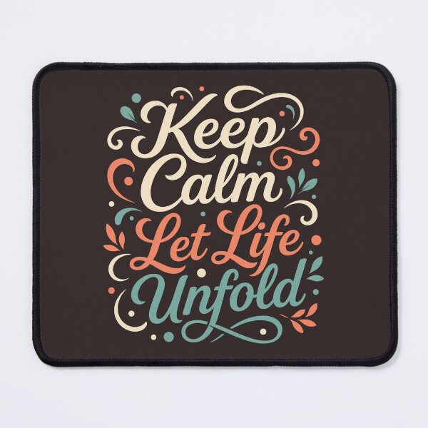 Item preview, Keep Calm Let Life Unfold designed and sold by rejowan-arts.