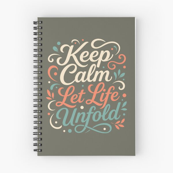 Item preview, Keep Calm Let Life Unfold designed and sold by rejowan-arts.