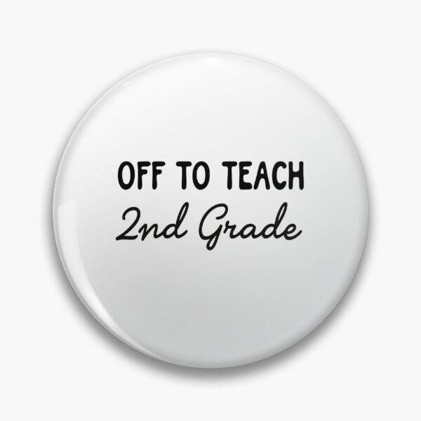 Item preview, Off To Teach 2nd Grade designed and sold by ViralVector.