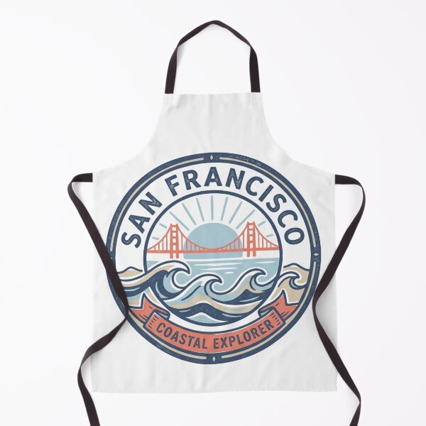 Item preview, San Francisco Coastal Explorer Vintage Travel designed and sold by mood-draftsman.