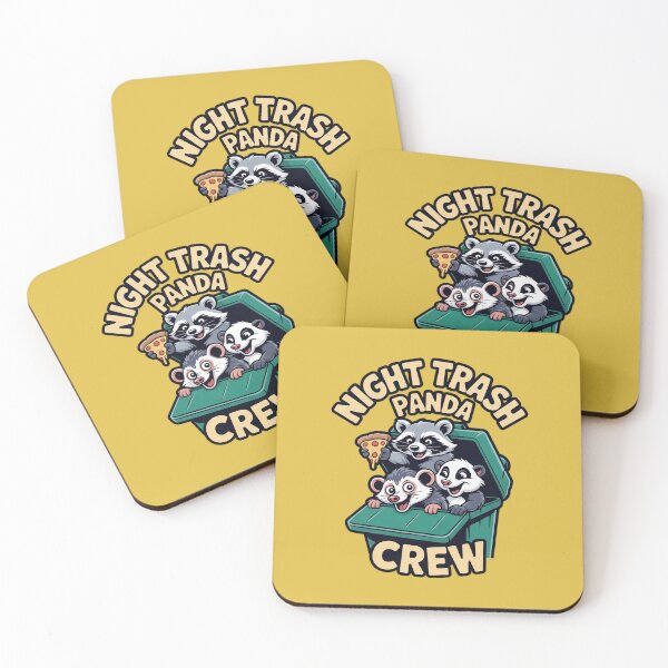 Item preview, Night Trash Panda Crew Unlikely Animal Friends designed and sold by Endless7Art.
