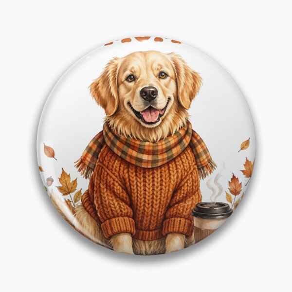 Item preview, Dog Mom Club Golden Retriever Fall Sweater designed and sold by Dudas Garage & Outdoors.