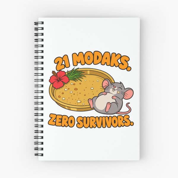Item preview, 21 Modaks Zero Survivors Funny Ganesha Modak Desi Humor designed and sold by Fanverse Merchandise.