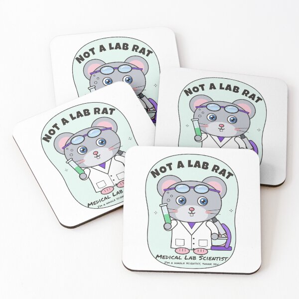 Item preview, Not a Lab Rat – Funny Mouse Medical Lab Scientist designed and sold by atedesigns.