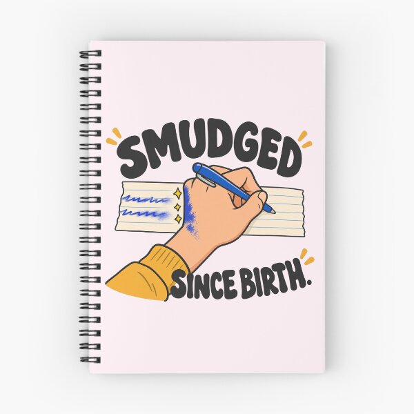 Item preview, Smudged Since Birth Funny Left Handed Lefty Ink Smudge designed and sold by Fanverse Merchandise.