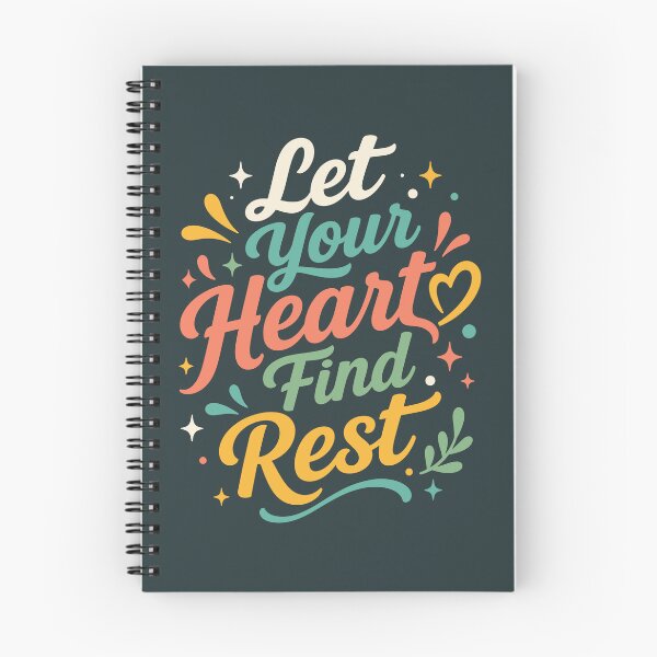 Item preview, Let Your Heart Find Rest designed and sold by rejowan-arts.