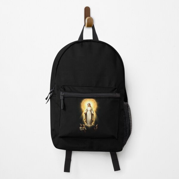 Item preview, Virgin Mary with Praying Children and Halo designed and sold by Krasnovaovaova.