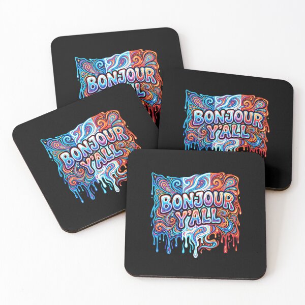 Item preview, Bonjour Y'all French Southern Culture Greeting Francophile Southerner designed and sold by PopStars1993.