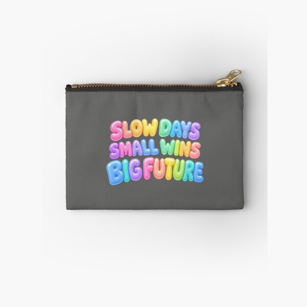 Item preview, Slow Days Small Wins Big Future – Inspirational Growth Mindset Quote designed and sold by ManggaeJM.
