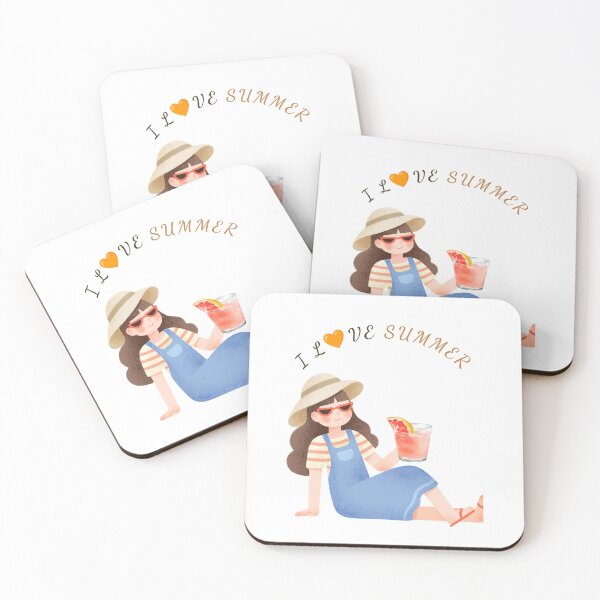 Item preview, I love summer- summer vibes with soft cold drink designed and sold by J-Nature-Vibes.