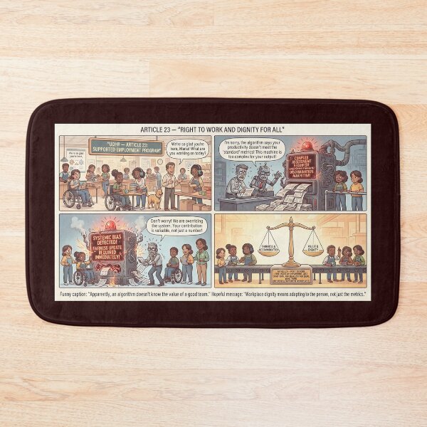 Item preview, AI algorithm learns human appreciation and dignity designed and sold by Mianku | Für das Leben.