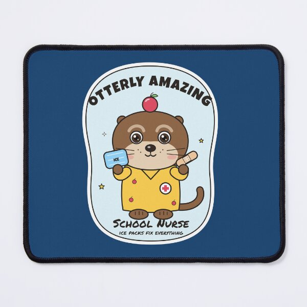 Item preview, Otterly Amazing – Cute Otter School Nurse designed and sold by atedesigns.
