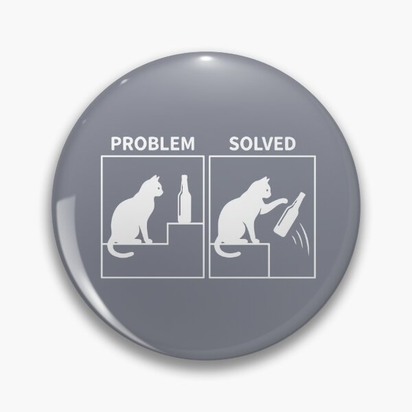 Item preview, Problem Solved Cat Mischief Pet Owner designed and sold by SofiBlair.