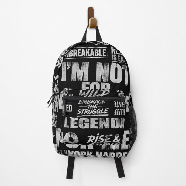 Item preview, I'm Not For Everyone I Am For Me - Badass Motivational Quote Typography Collage designed and sold by Aura Craft Co..