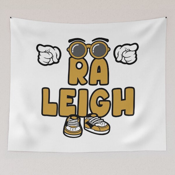 Item preview, RALEIGH Typography Funny Vintage designed and sold by NFTWords.