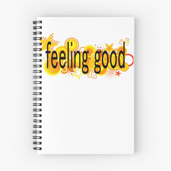 Item preview, Feeling Good Colourful Positive Slogan designed and sold by frutigerdesigns.