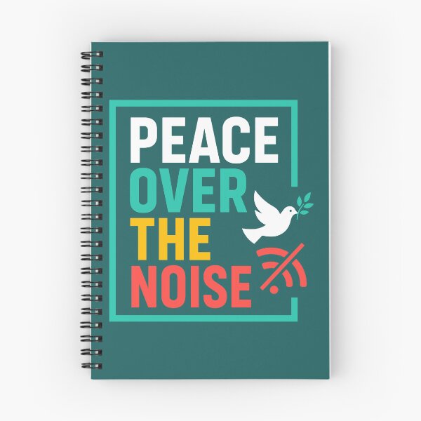 Item preview, Peace Over The Noise designed and sold by rejowan-arts.