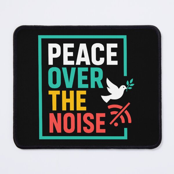 Item preview, Peace Over The Noise designed and sold by rejowan-arts.