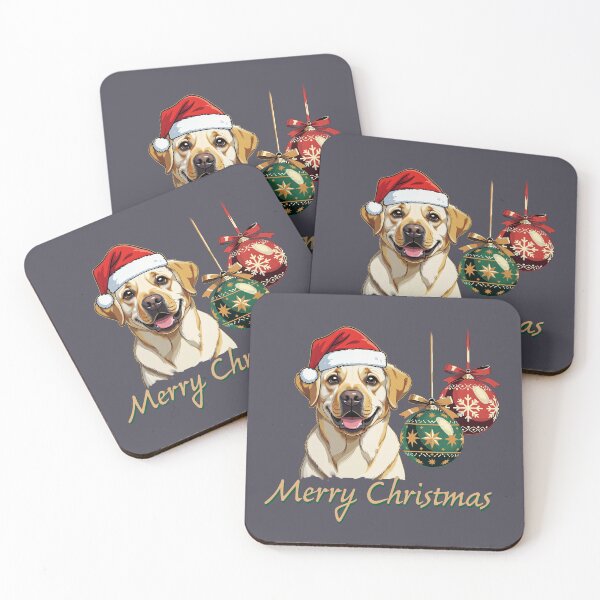 Item preview, Labrador Retriever Merry Christmas designed and sold by DIGOR shop.