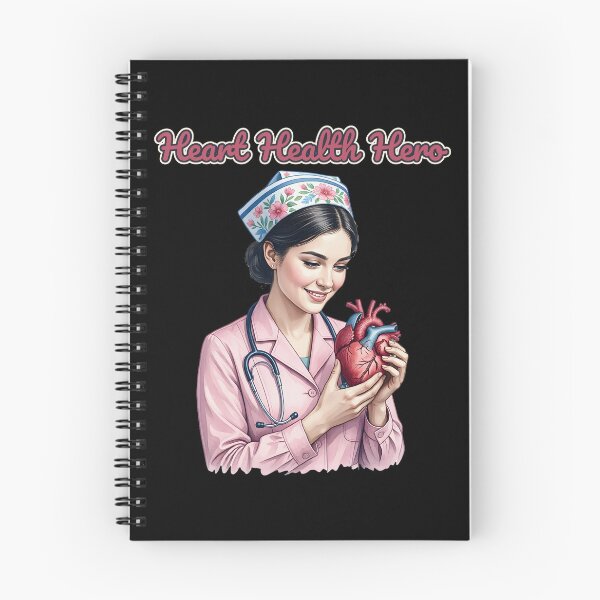 Item preview, Heart Health Hero — Nurse Holding a Heart designed and sold by DarkAgeArt.
