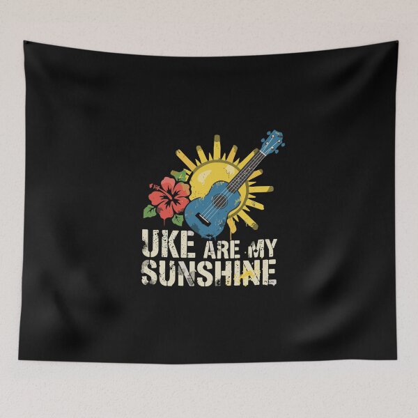 Item preview, Uke Are My Sunshine Ukulele Player Musician Hawaiian Tropical Summer Vacation designed and sold by PopStars1993.