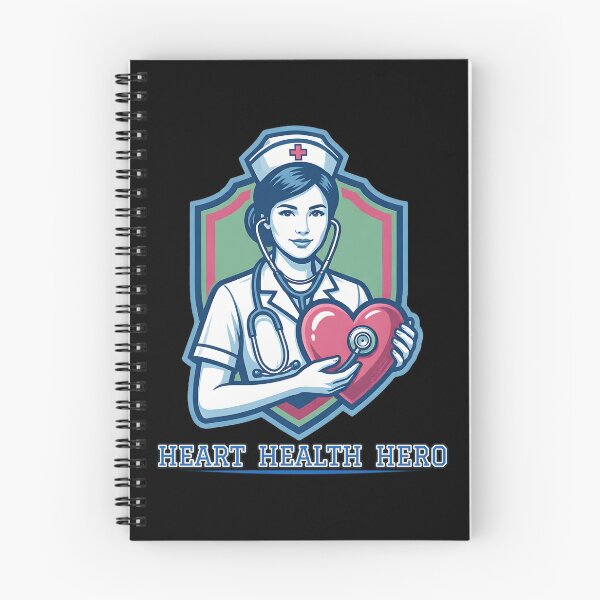 Item preview, Heart Health Hero — Nurse Holding a Heart designed and sold by DarkAgeArt.