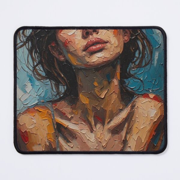 Item preview, Serene Glow — Mosaic Portrait designed and sold by halibutgoatramb.