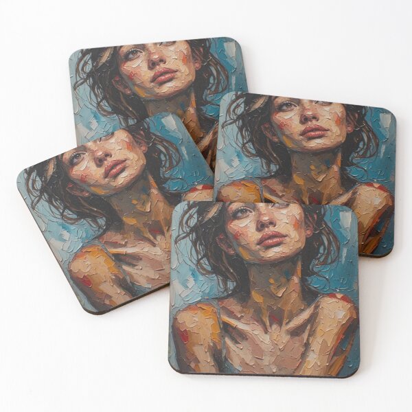 Item preview, Serene Glow — Mosaic Portrait designed and sold by halibutgoatramb.