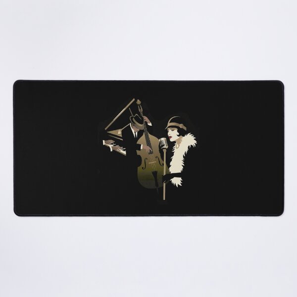 Item preview, Vintage Jazz Band and Flapper Singer Art Dec designed and sold by AgdBol.