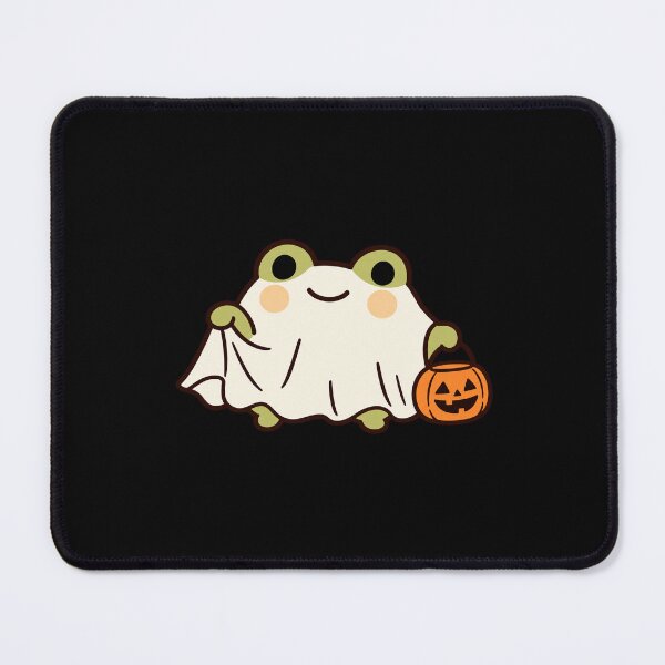 Item preview, Cute Halloween Frog Wearing a Ghost Costume designed and sold by AMICO77.