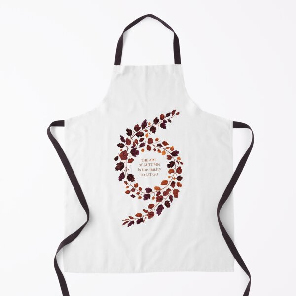 Item preview, Autumn Leaf Spiral Frame Quote designed and sold by OlesiaCraft.