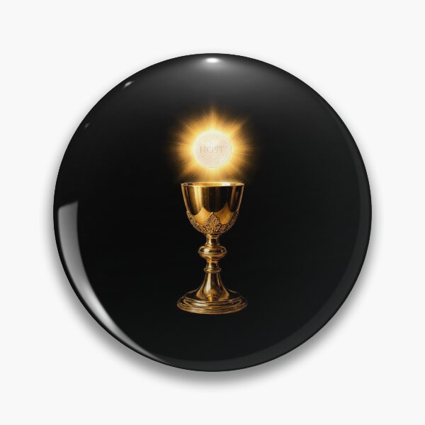 Item preview, Holy Communion Chalice with Radiant Host designed and sold by Krasnovaovaova.