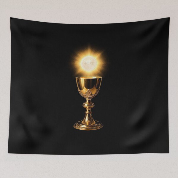 Item preview, Holy Communion Chalice with Radiant Host designed and sold by Krasnovaovaova.