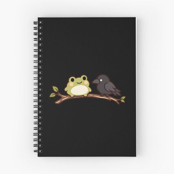 Item preview, Cute Gothic Frog and Raven on a Branch designed and sold by AMICO77.
