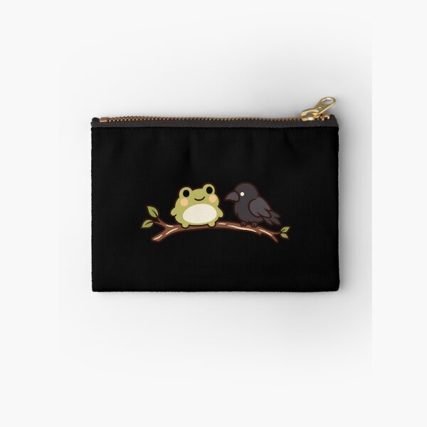 Item preview, Cute Gothic Frog and Raven on a Branch designed and sold by AMICO77.