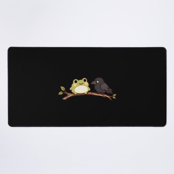 Item preview, Cute Gothic Frog and Raven on a Branch designed and sold by AMICO77.