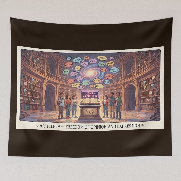 Item preview, Feel the pulse of thought in the infinite library designed and sold by Mianku | Für das Leben.