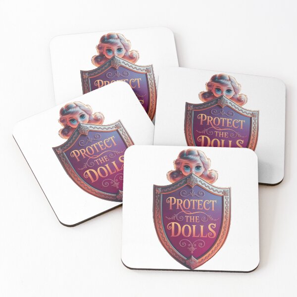 Item preview, Protect the Dolls – Cute Fantasy Doll Art designed and sold by JanChryzostom.