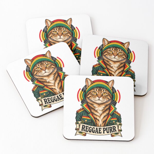 Item preview, Reggae Purr Cat Music designed and sold by Old's Cool Cat Studio.
