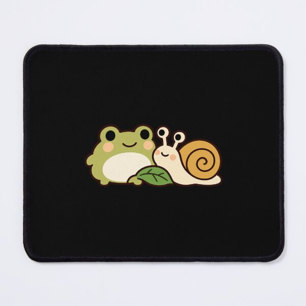 Item preview, Cute Cottagecore Frog Meeting a Friendly Snail designed and sold by AMICO77.