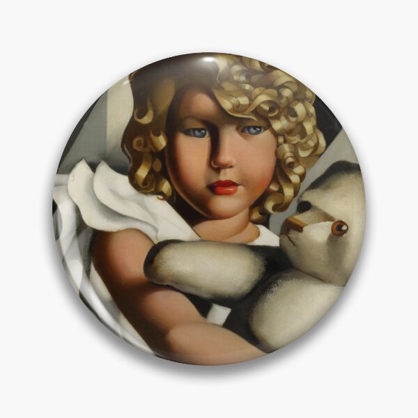 Item preview, Portrait of Mademoiselle Poum Rachou (1933) - Tamara de Lempicka designed and sold by SALON DES ARTS.