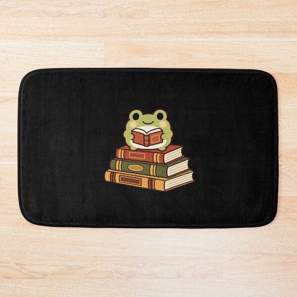 Item preview, Cute Bookish Frog Reading on Stacked Books designed and sold by AMICO77.