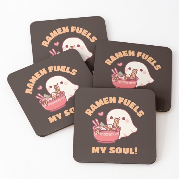 Item preview, Ramen Fuels My Soul Cute Ghost Loves Noodles designed and sold by rustydoodle.