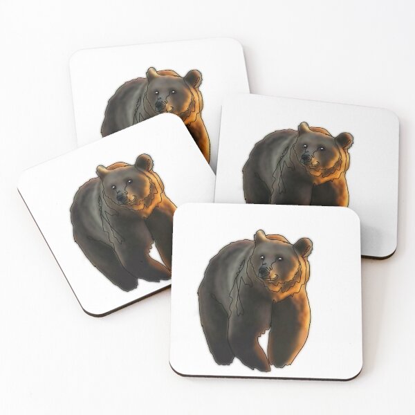Item preview, Grizz the Bear – animalz designed and sold by Ashley’sAnimalz.