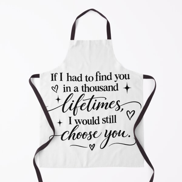 Item preview, If I Had a Thousand Lifetimes Romantic Love Quote designed and sold by Lovaryn.